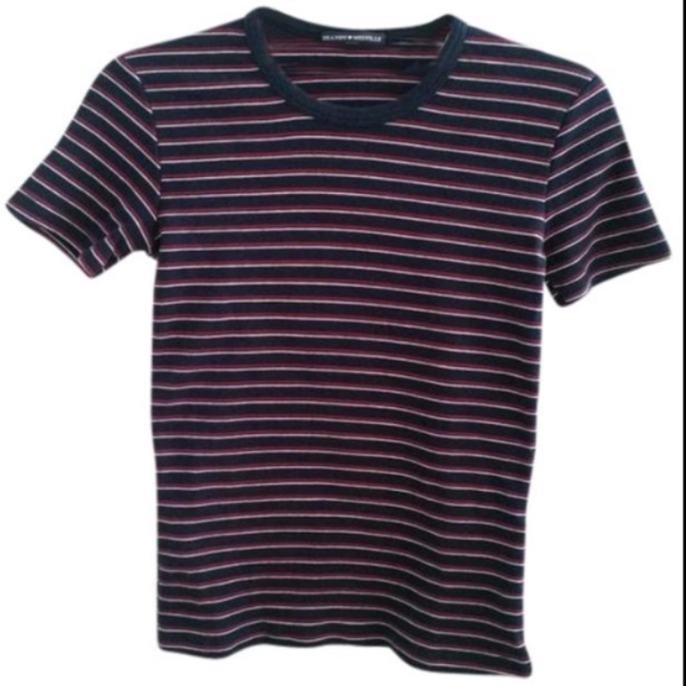 Brandy Melville Blue Stripe Top